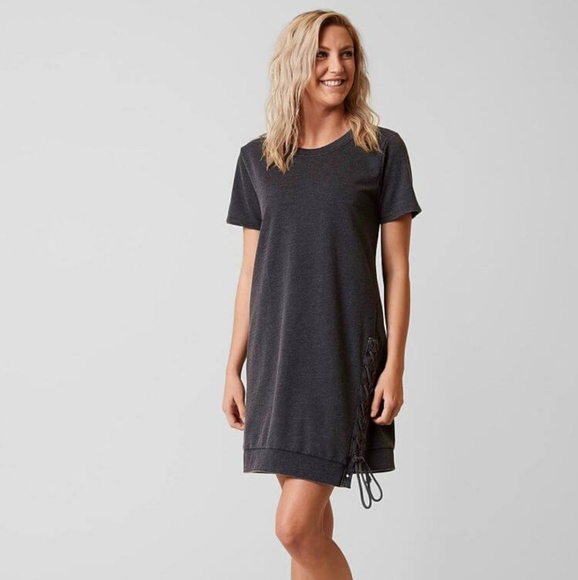 white crow Dresses & Skirts - White crow chillout dress grey